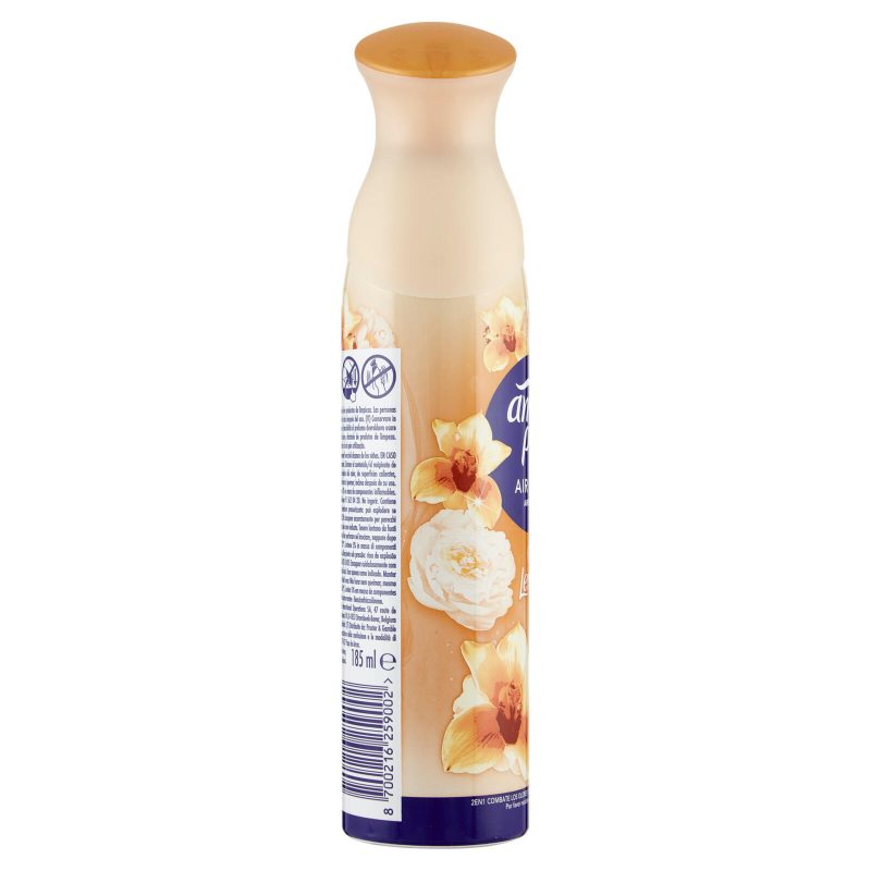 Ambi Pur Profumatore per Ambienti Deodorante Spray, Oro e Fiori di Vaniglia 185 ml