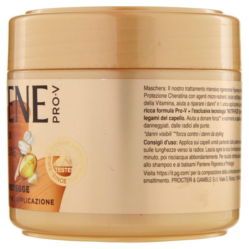 Pantene Pro-V Nutri-plex Maschera Protezione Cheratina Rigenera e Protegge 300 ml