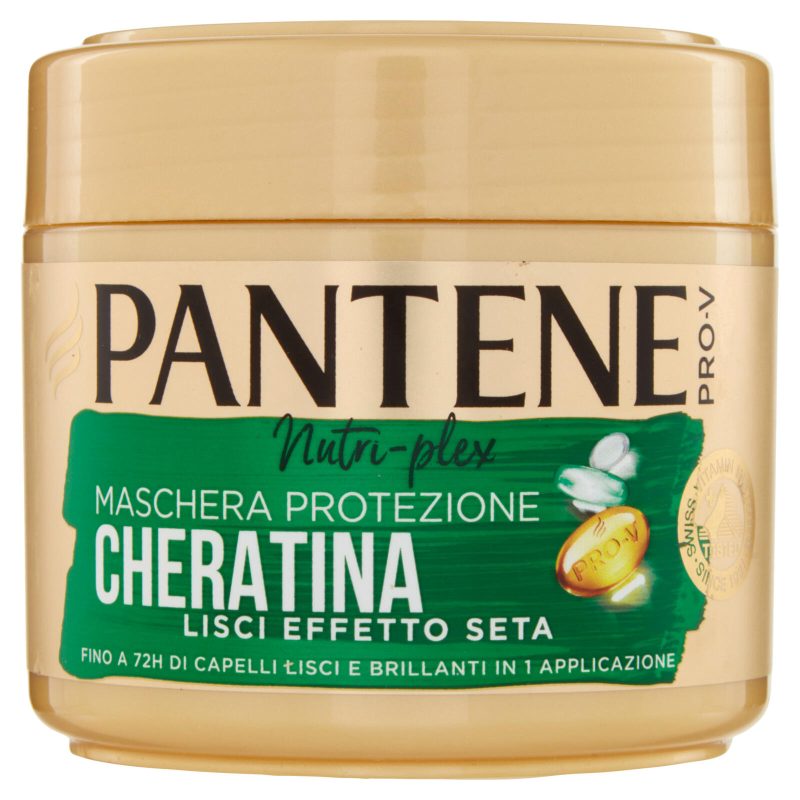 Pantene Pro-V Nutri-plex Maschera Protezione Cheratina Lisci Effetto Seta 300 ml