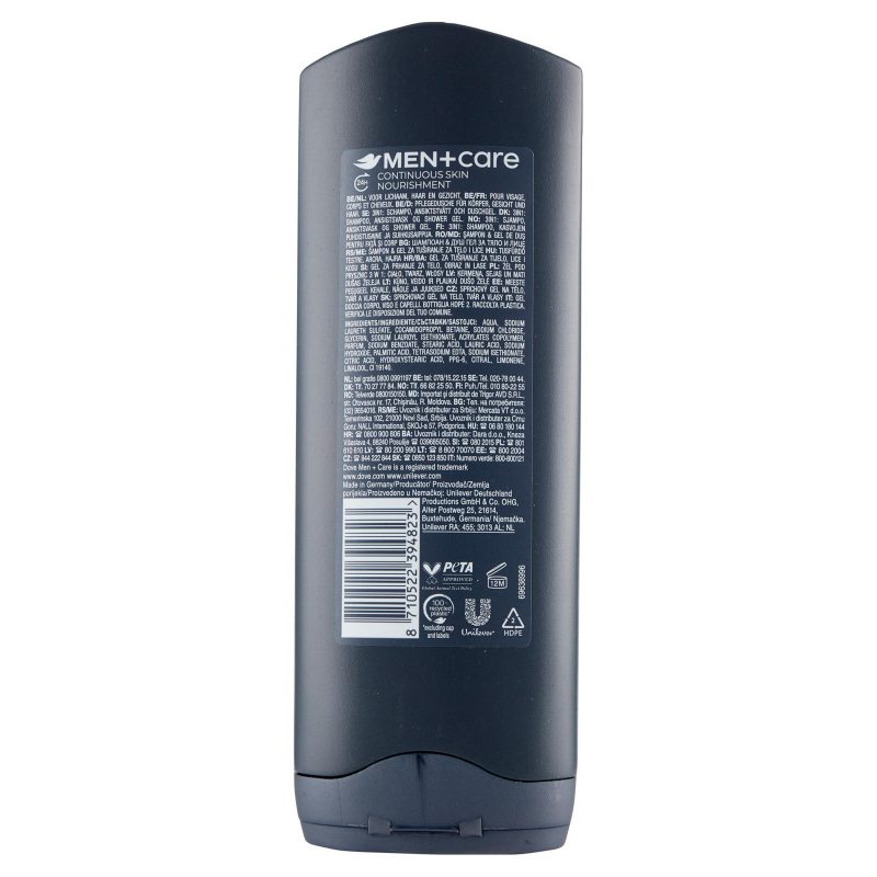 Dove Men+Care Sport Care Active + Fresh Body, Face & Hair Wash 250 ml