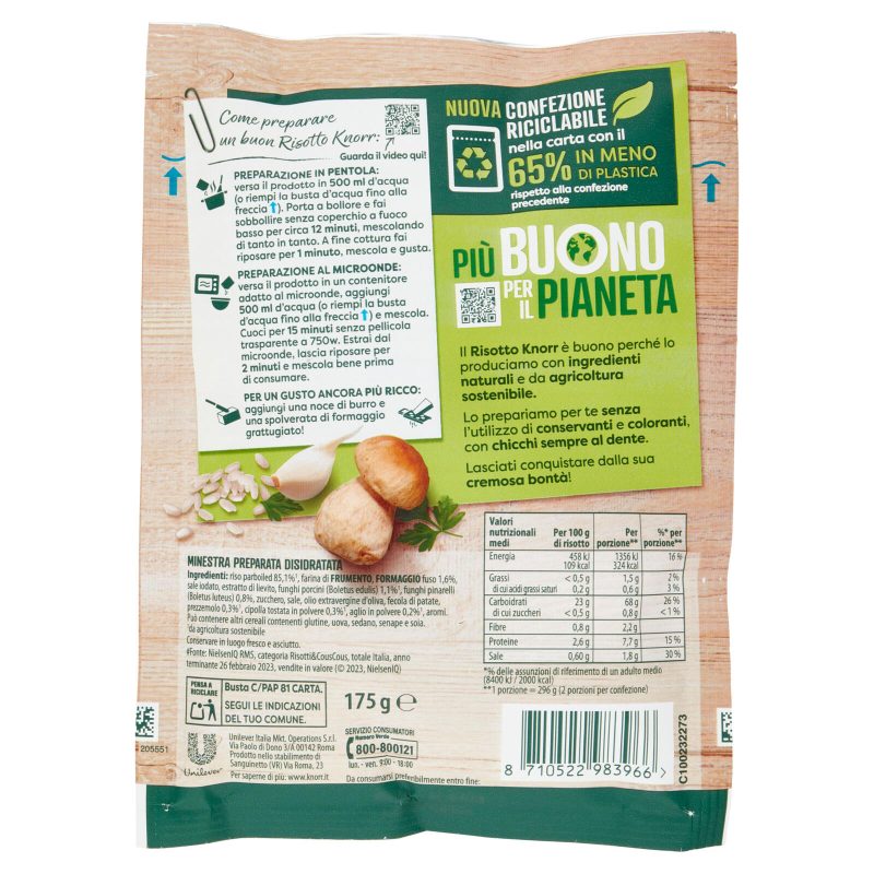 Knorr Risotto Porcini 175 g