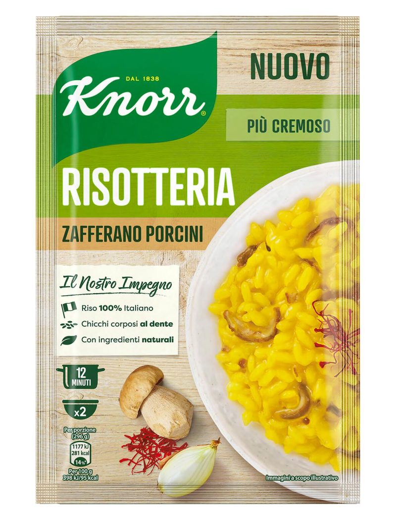 Knorr Risotto Zafferano Porcini 175 g