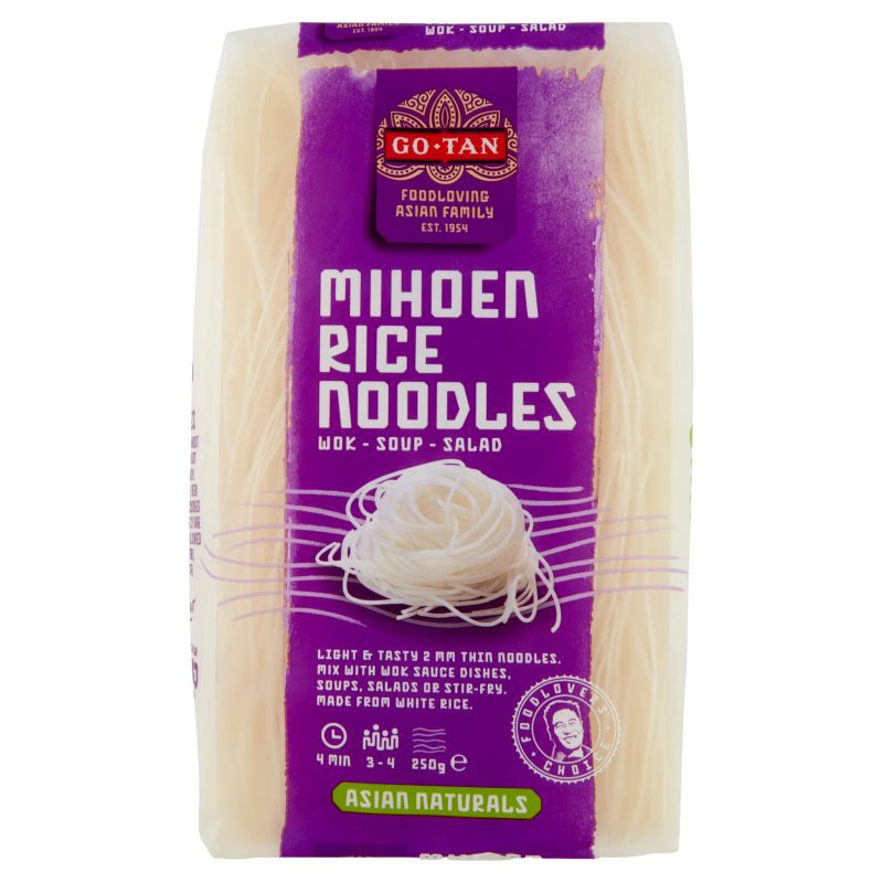 Go-Tan Asian Naturals Mihoen Rice Noodles 250 g