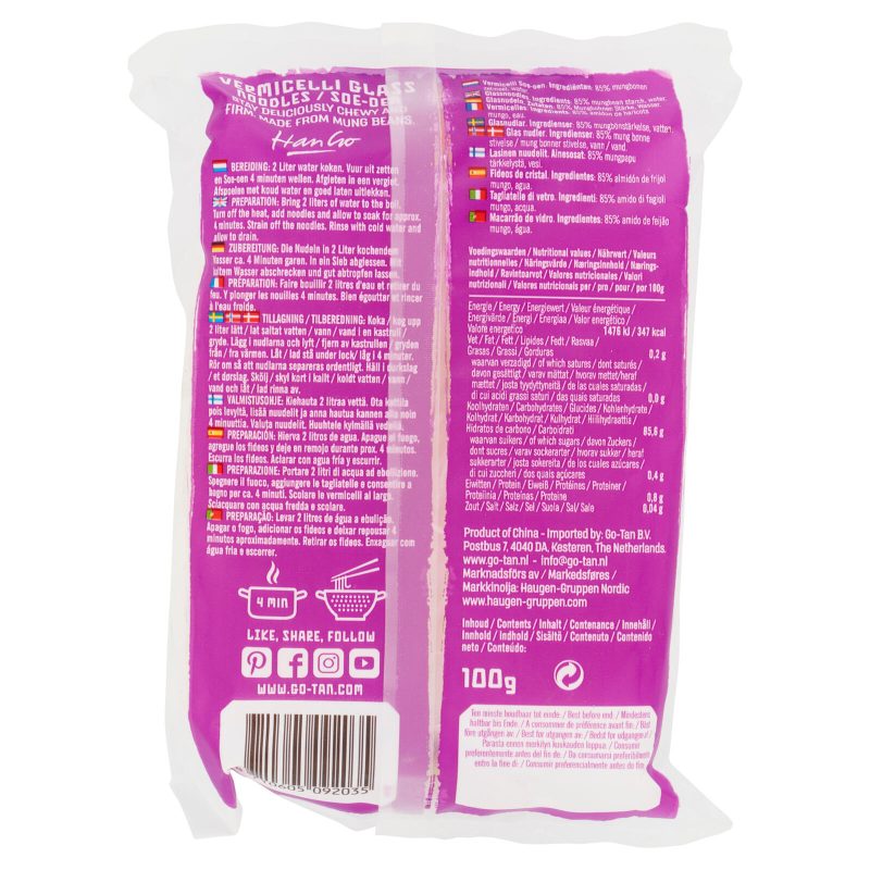 Go-Tan Vermicelli Glass Noodles 100 g