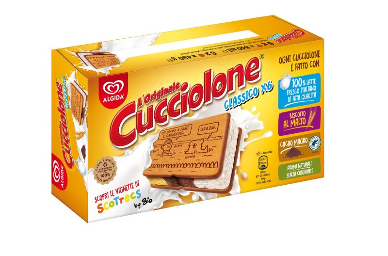 Algida l'Originale Cucciolone Classico 6 x 480 g