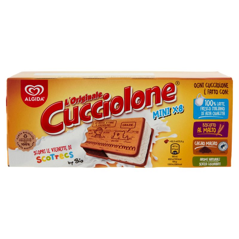 Algida l'Originale Cucciolone Mini 8 x 270 g