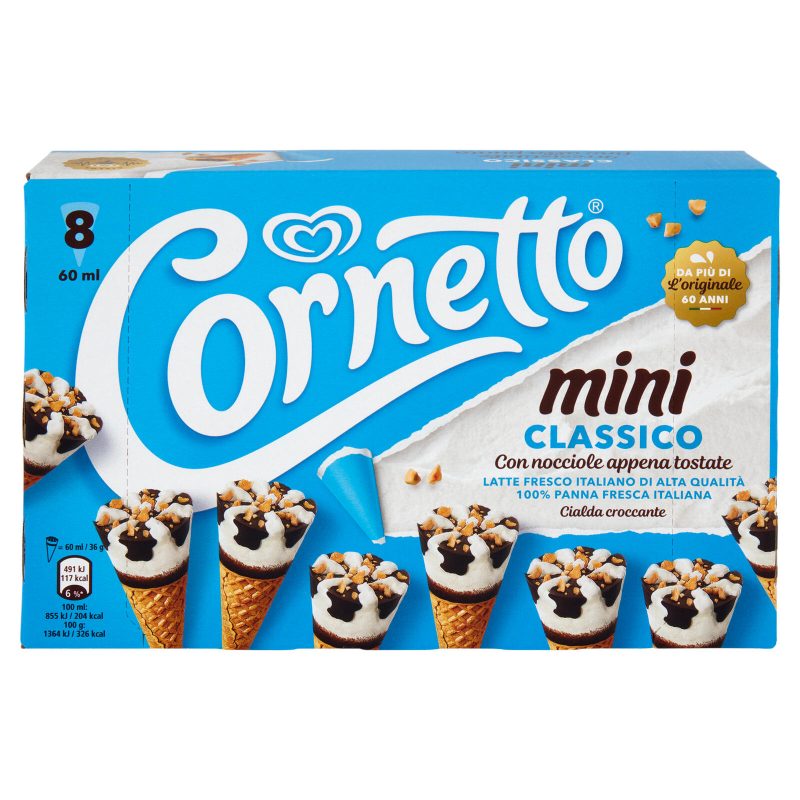 Cornetto Algida mini Classico 8 Gelati 288 g