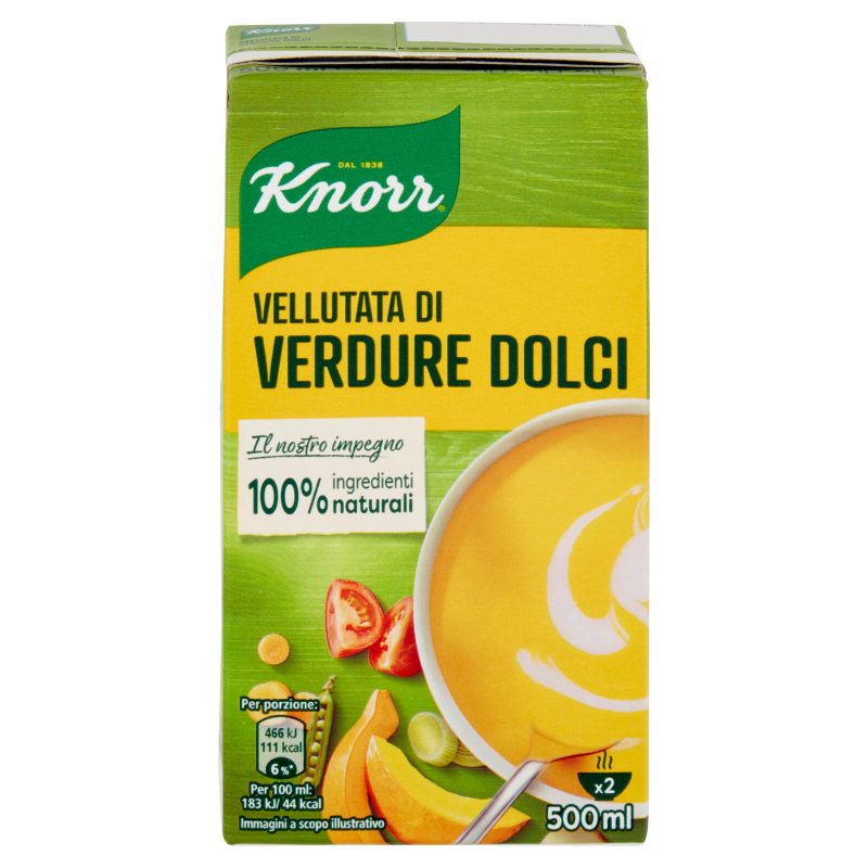 Knorr Vellutata di Verdure Dolci 500 ml