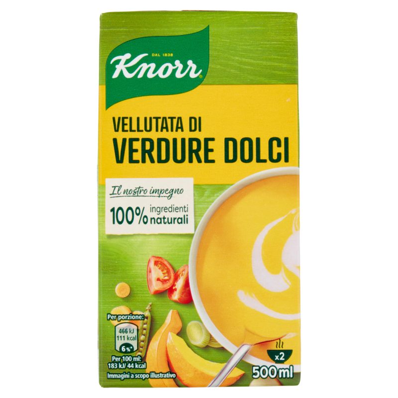 Knorr Vellutata di Verdure Dolci 500 ml