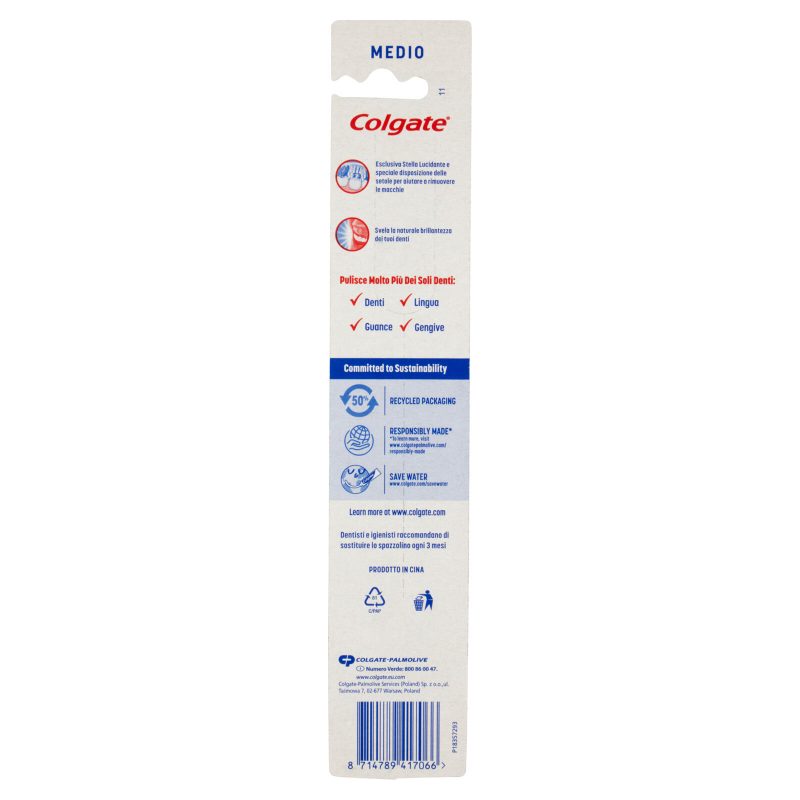 Colgate spazzolino sbiancante Max White medio