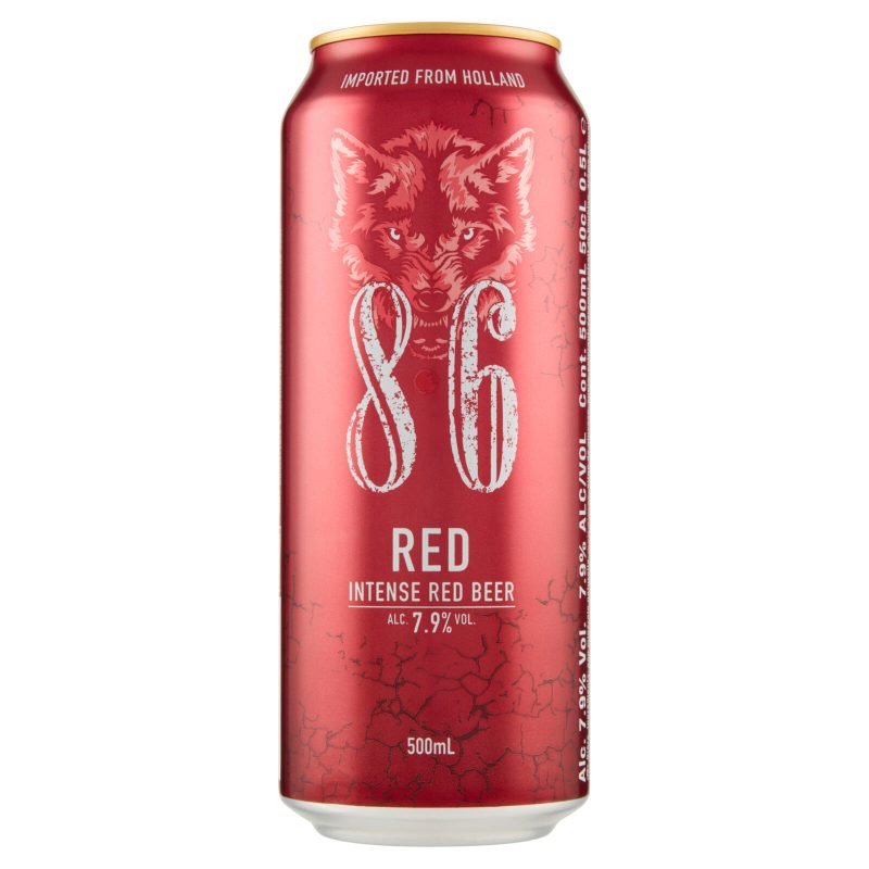 8.6 Red 500 mL