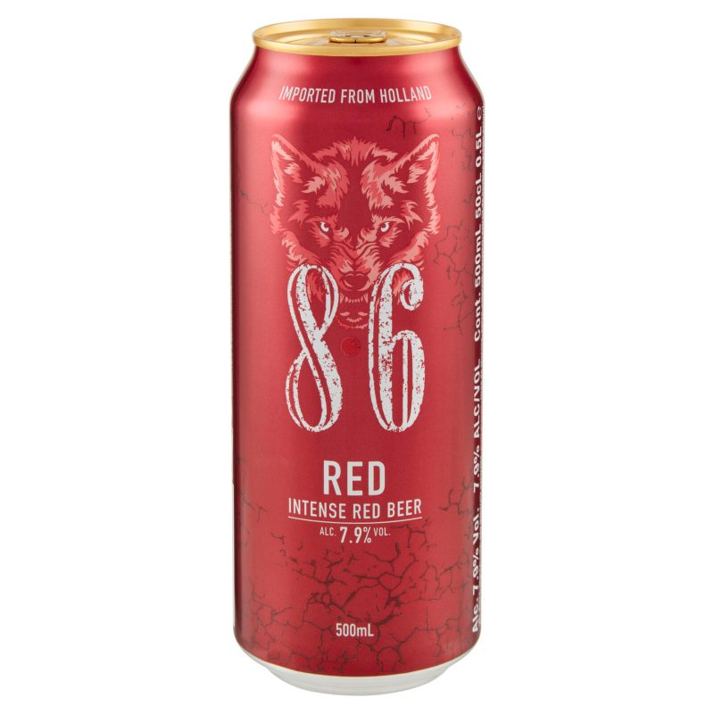 8.6 Red 500 mL