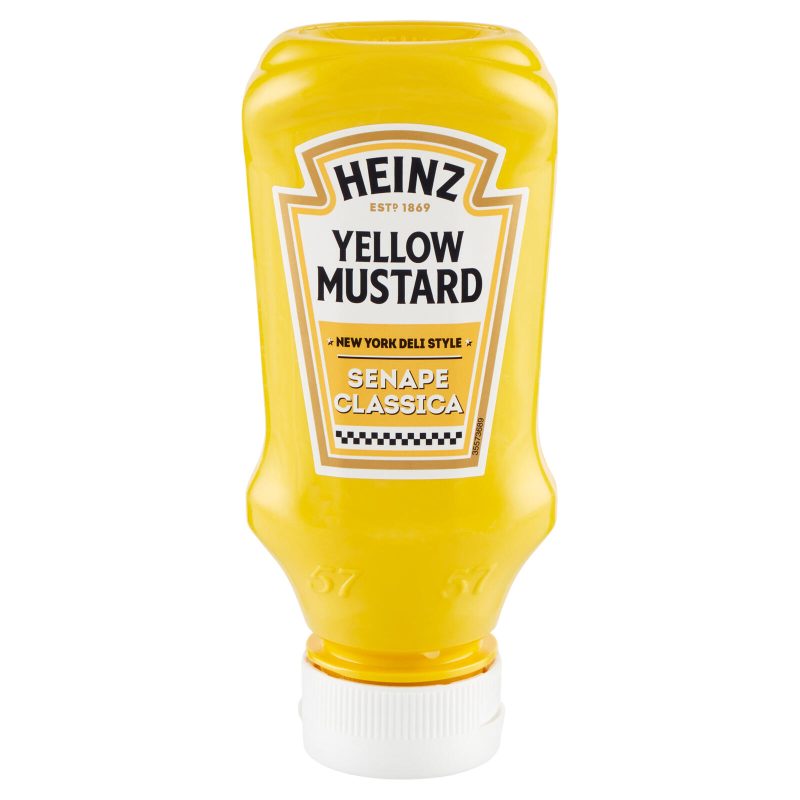 Heinz Yellow Mustard Senape Classica 240 g