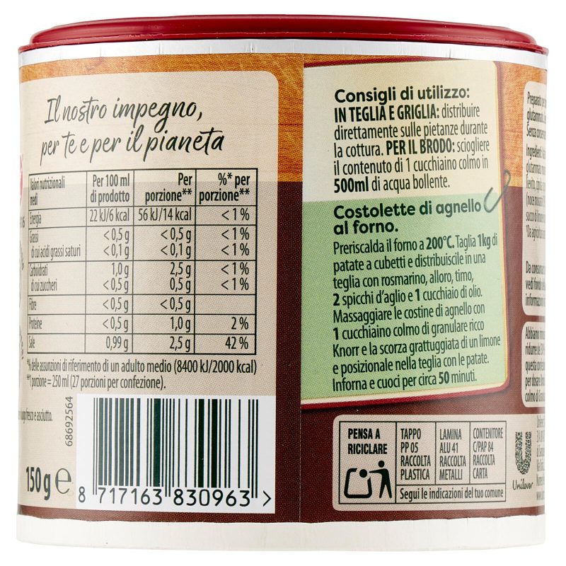 Knorr Brodo Granulare Ricco 150 g