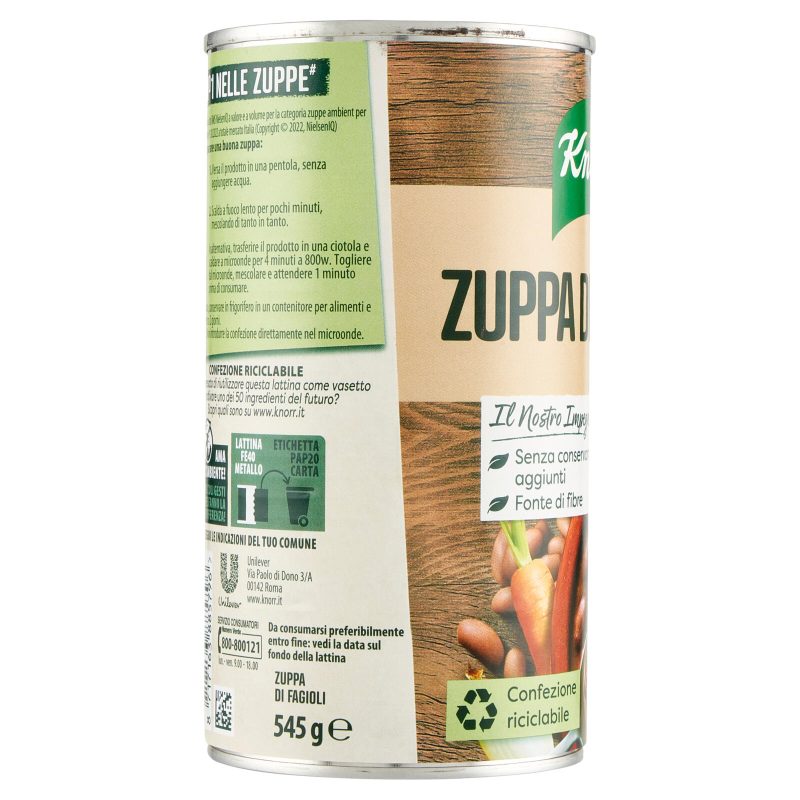 Knorr Zuppa di Fagioli 545 g