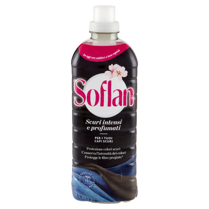 Soflan detersivo liquido, per capi scuri 900 ml