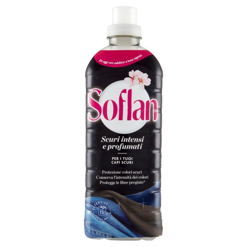 Soflan detersivo liquido, per capi scuri 900 ml