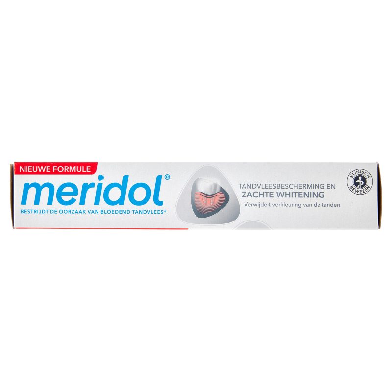 meridol dentifricio Protezione Gengive e Sbiancamento Delicato 75 ml