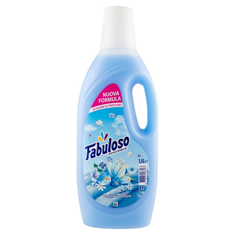 Fabuloso ammorbidente diluito Fresco Mattino 21 lavaggi 1,5 L