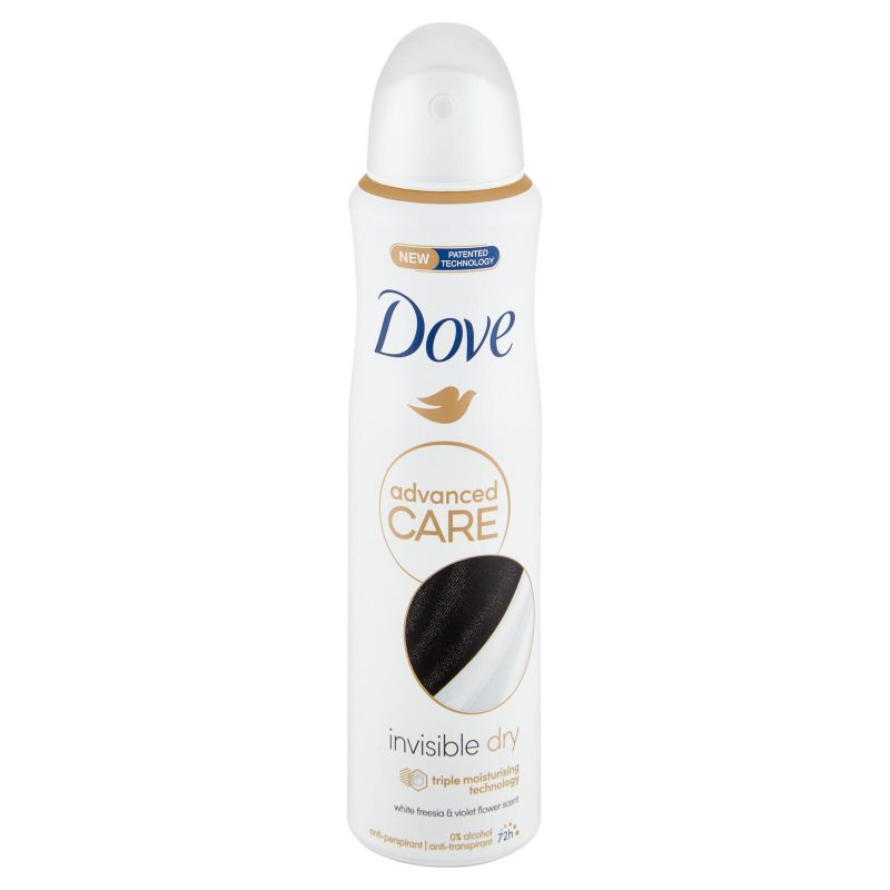 Dove advanced Care invisible dry white freesia & violet flower scent anti-perspirant	150 ml