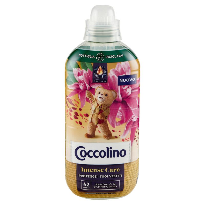 Coccolino Ammorbidente Concentrato Intense Care Sandalo & Caprifoglio 42 Lavaggi 980 ml