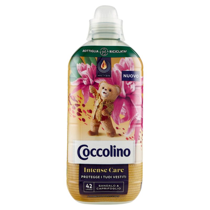 Coccolino Ammorbidente Concentrato Intense Care Sandalo & Caprifoglio 42 Lavaggi 980 ml