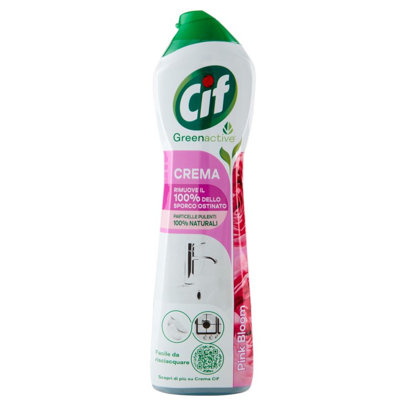 Cif Greenactive Crema Pink Bloom 500 ml