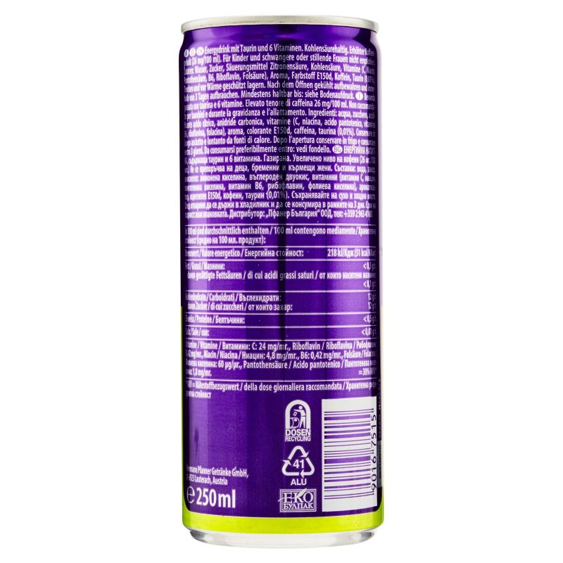 Energia Power Drink 250 ml