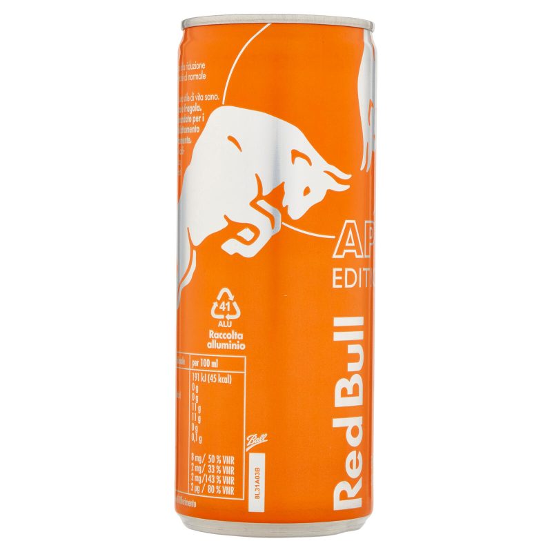 Red Bull Energy Drink Albicocca Fragola 250 ml