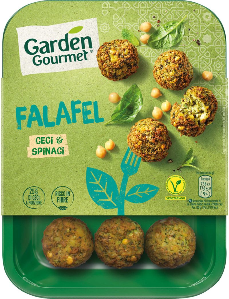 Falafel Vegano di Ceci e Spinaci Garden Gourmet
190 g