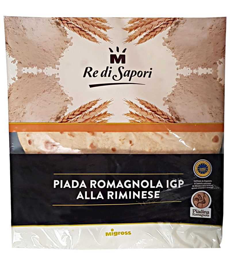 Re di Sapori Piadina romagnola alla riminese IGP 360 g