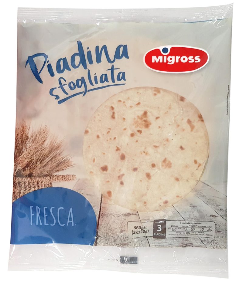 Migross Piadina Sfogliata fresca 360 g