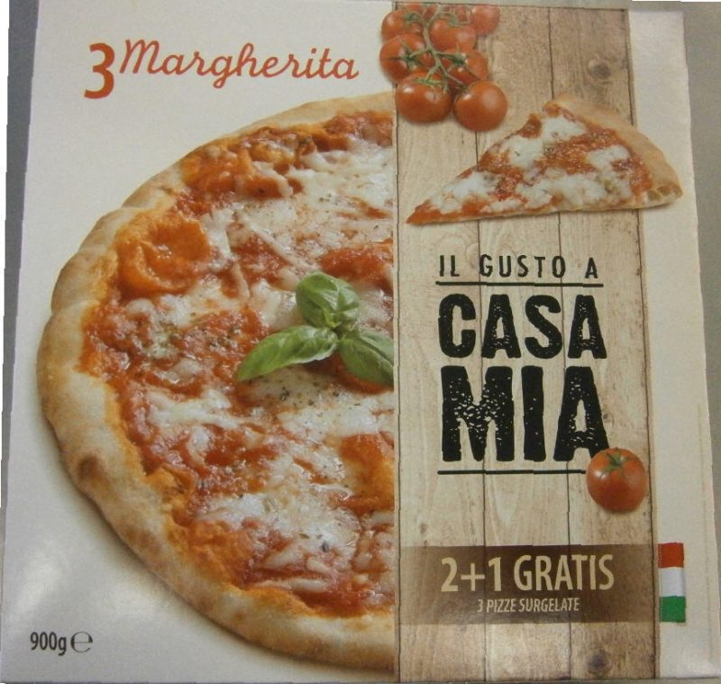 PIZZA MARGHERITA CASA MIAX3    GR900