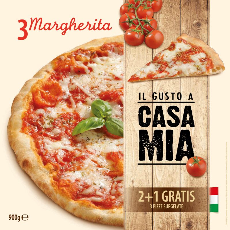 PIZZA MARGHERITA CASA MIAX3    GR900