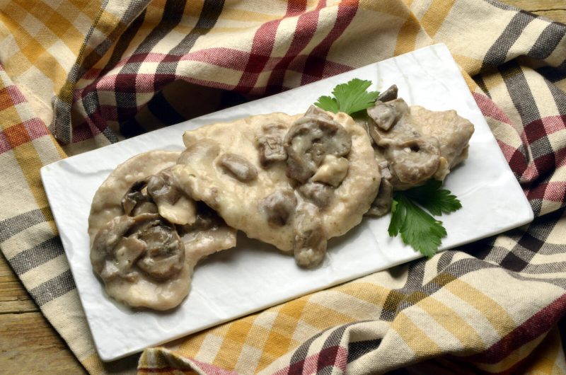 Scaloppine ai funghi