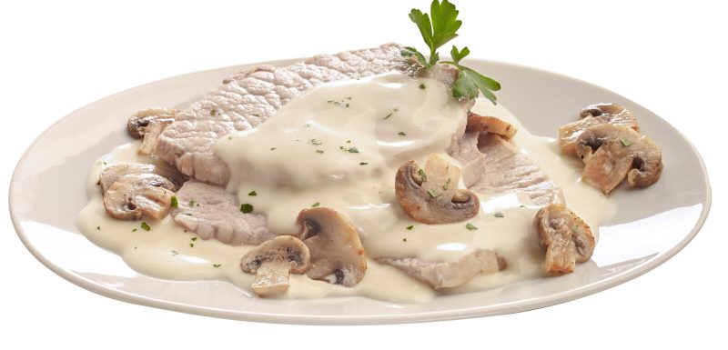 Scaloppine ai funghi