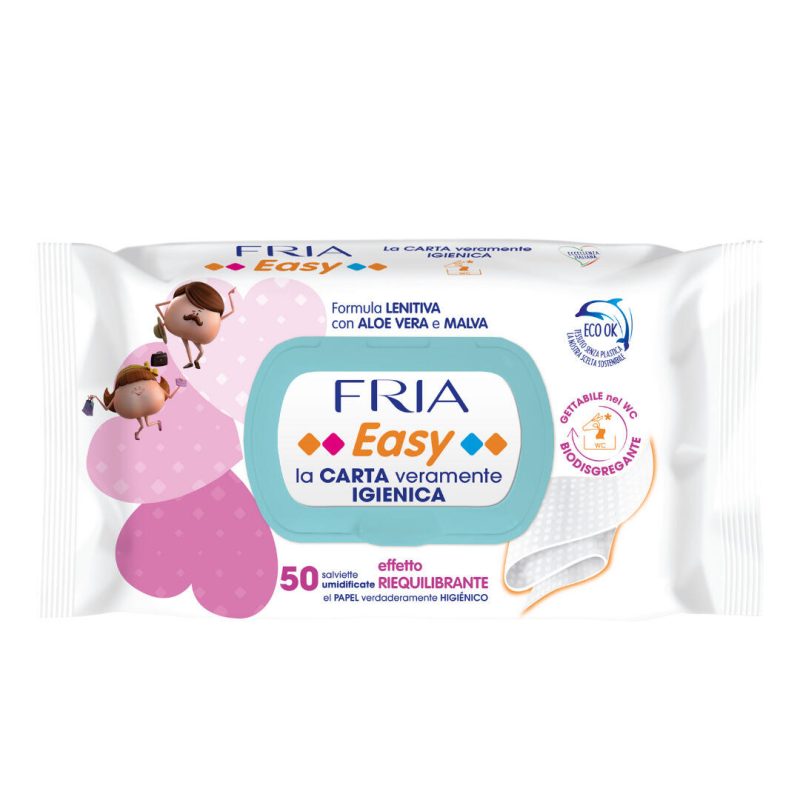 Fria Easy la Carta Veramente Igienica Effetto Emolliente 50 pz