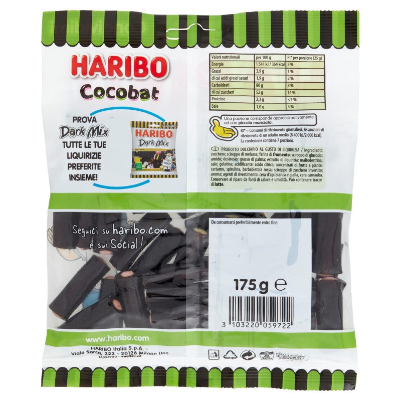 Haribo Cocobat 175 g