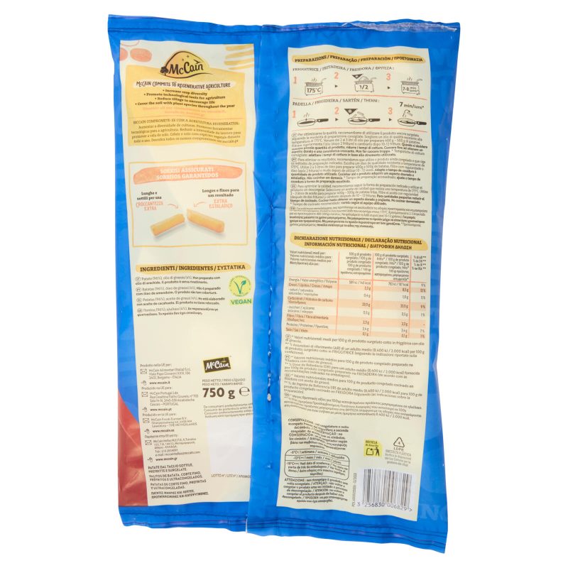 McCain Golden Long 750 g