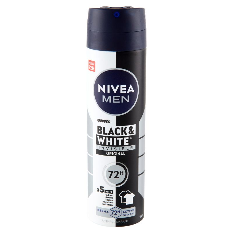 Nivea Men Black & White Invisible Original Anti-Perspirant 150 ml