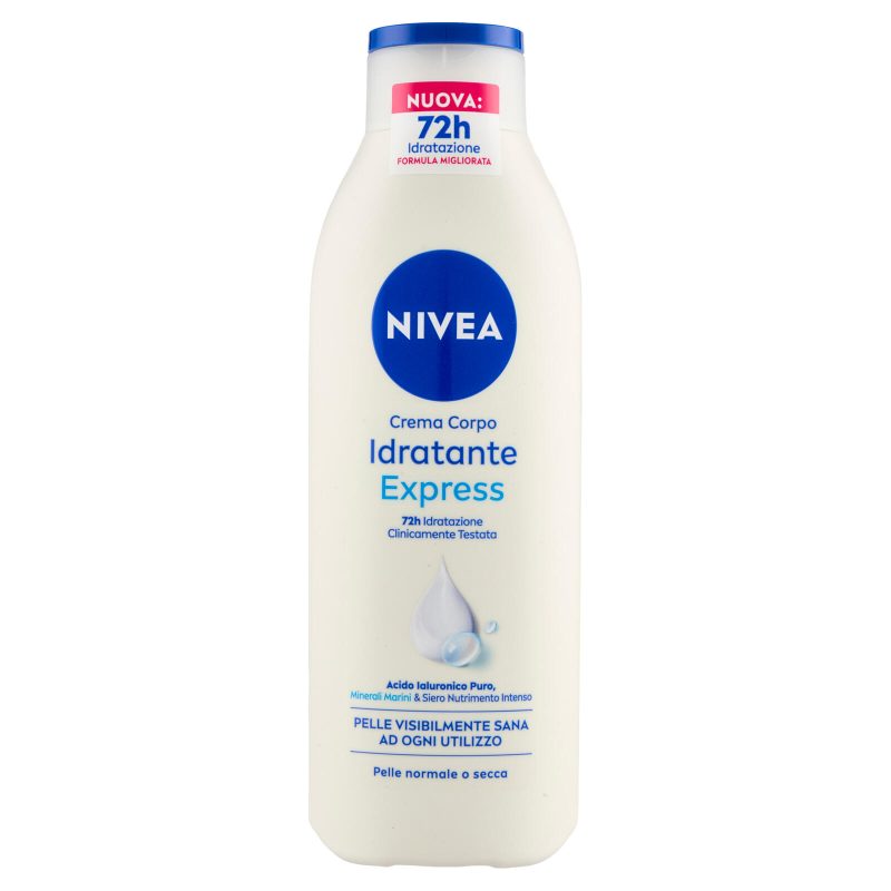 Nivea Crema Corpo Idratante Express Pelle normale o secca 250 ml