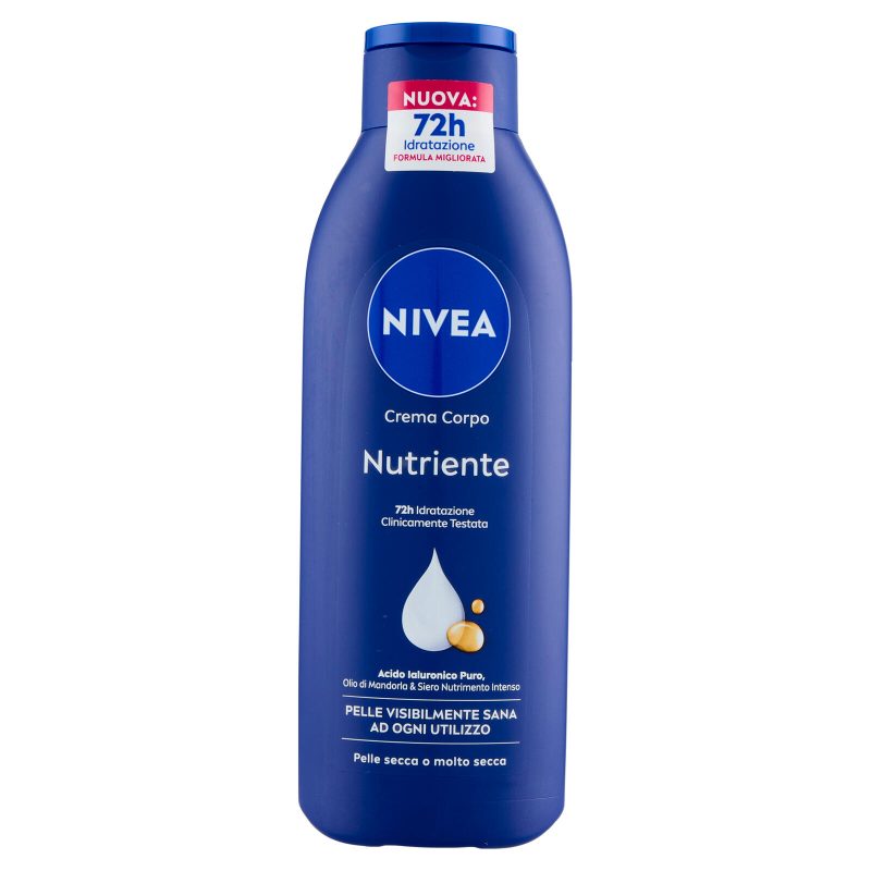 Nivea Crema Corpo Nutriente Pelle secca o molto secca 250 ml