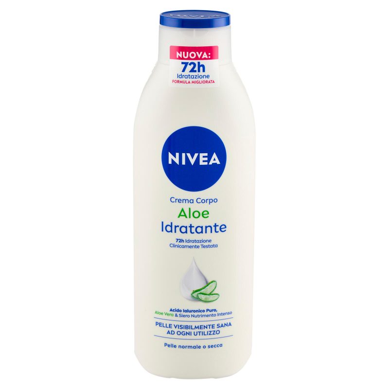 Nivea Crema Corpo Aloe Idratante Pelle normale o secca 250 ml