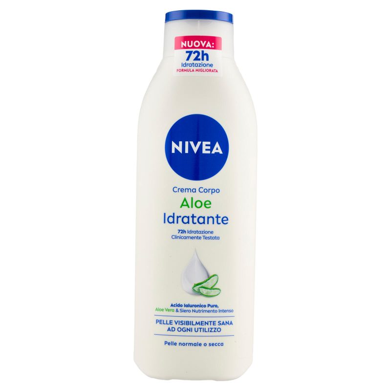 Nivea Crema Corpo Aloe Idratante Pelle normale o secca 250 ml