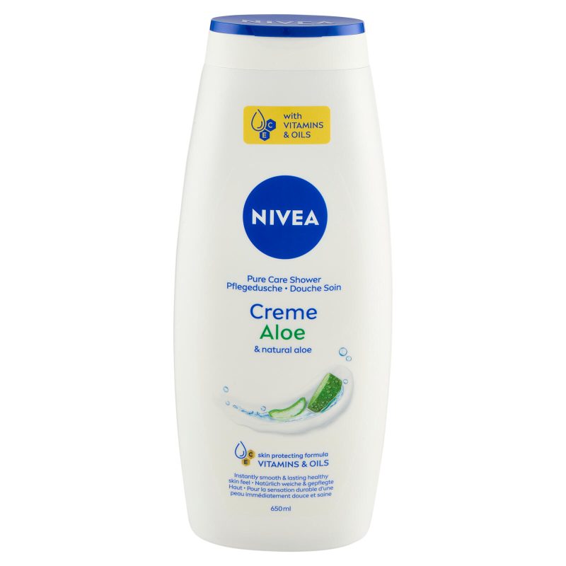 Nivea Creme Aloe Pure Care Shower 650 ml