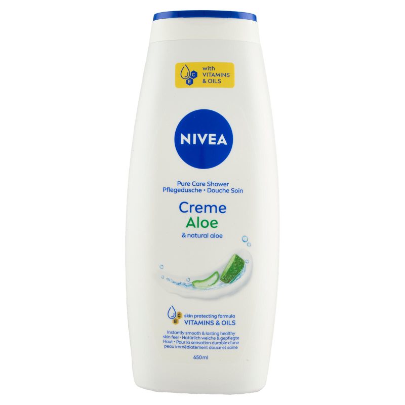 Nivea Creme Aloe Pure Care Shower 650 ml