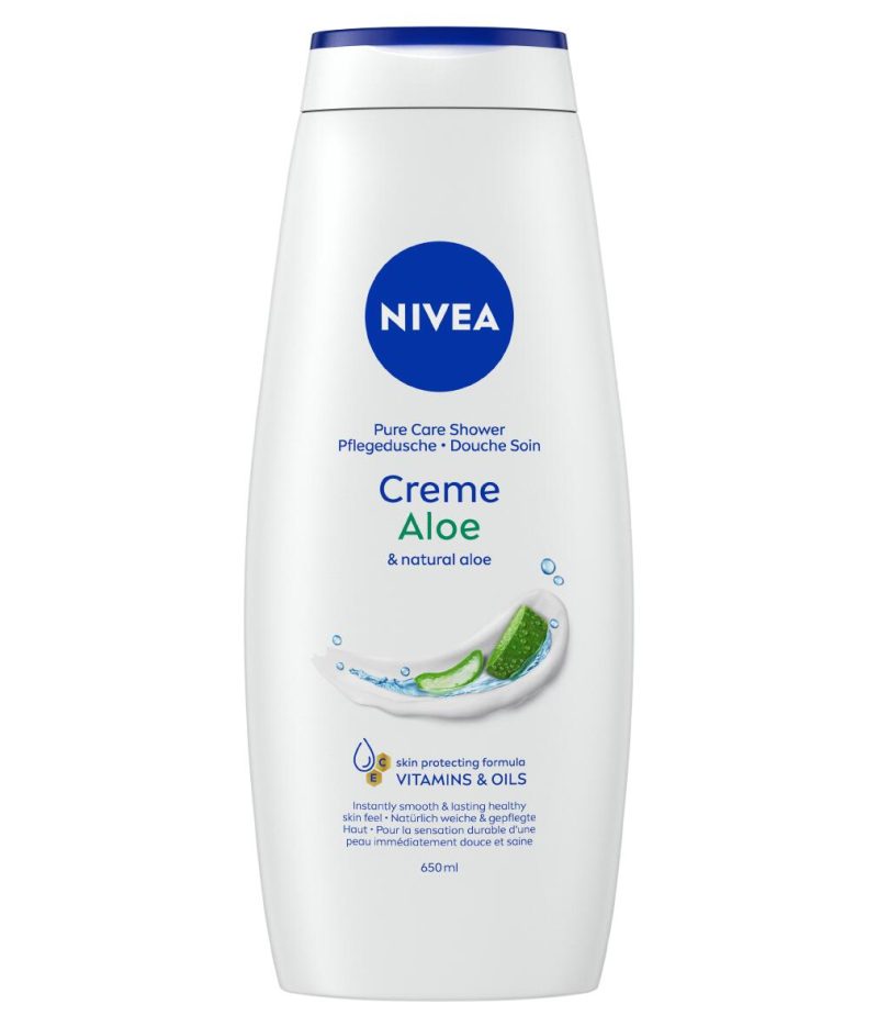 Nivea Creme Aloe Pure Care Shower 650 ml