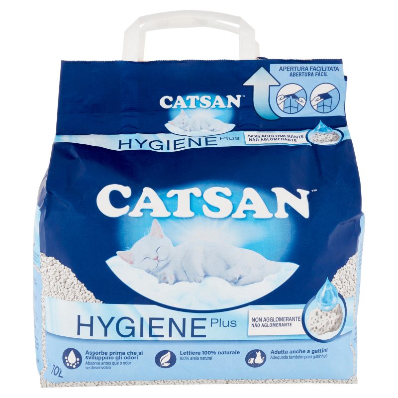 Catsan Lettiera Gatto Hygiene Plus 10 L