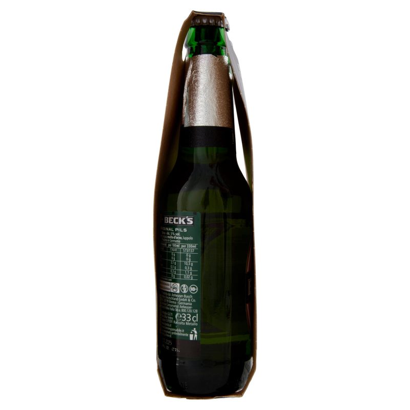 BECK'S Birra pilsner tedesca bottiglia 
3x330 ml