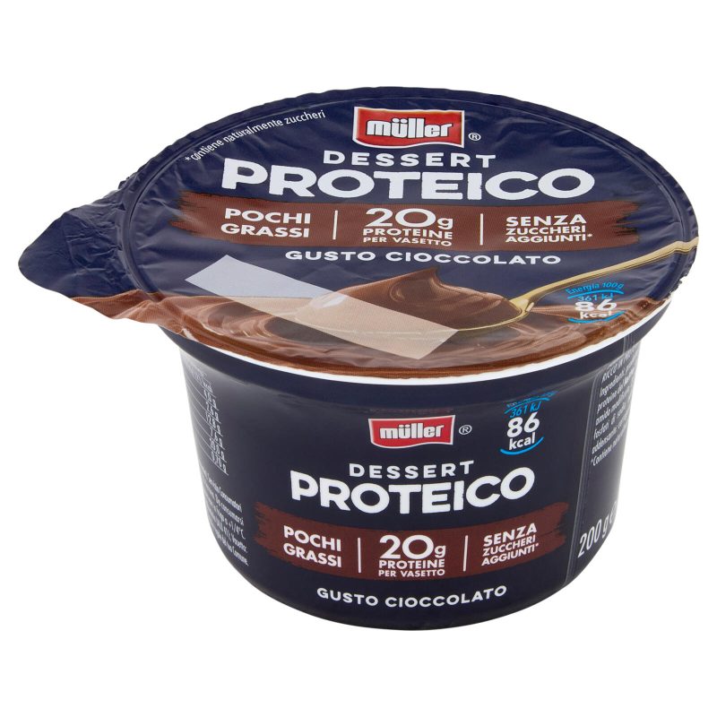 müller Dessert Proteico Gusto Cioccolato 200 g